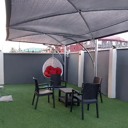 Jka 1-Bedroom-Apt 24Hrs Power Unlimited Wifi , Garden Patio Area,Free Daily Housekeeping Lagos Exterior photo