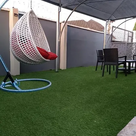 Jka 1-Bedroom-Apt 24Hrs Power Unlimited Wifi , Garden Patio Area,Free Daily Housekeeping Lagos Exterior photo
