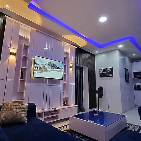 Jka 1-Bedroom-Apt 24Hrs Power Unlimited Wifi , Garden Patio Area,Free Daily Housekeeping Lagos Exterior photo